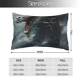 thumbnail image 2 of Balery Cloud White Dragon Funda de Cojín Estampada, Regalos para Mujeres, Regalos de Amor para Ella, Regalos para Novia o Esposa, Funda de Almohada-20"x30", 2 of 6