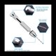 thumbnail image 5 of Kit de Herramientas de Resina con 2 Pieza de Broca Manual de Tornillo de Fijación 20 Piezas de Broca Y 800 Piezas de Pernos de Ojo de Tornillo para Hacer Colgantes de DIY, 5 of 5