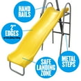 thumbnail image 4 of XDP Recreation Rising Sun Metal Swing Set with See Saw, Glider, Stand N Surf, Swing, Deluxe Trapeze, Fun Glider and Wave Slide, 4 of 15