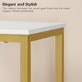 thumbnail image 4 of HOOBRO Side Table, Industrial Tall End Table with Adjustable Mesh Shelves, Small Entryway Table, Telephone Table, Laptop Table for Office, H, 4 of 8
