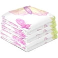 thumbnail image 4 of Kitchen Towels Cute Colorful Butterfly Pattern Cleaning Towel Absorbent Hand Towels Tea Towels for Home Restaurant Dish Clean 28" x 18", 1PC, 4 of 7