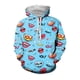 thumbnail image 2 of Sudadera con capucha con estampado de dibujos animados en 3D para hombres y niños, ropa de calle bonita a la moda, sudaderas con capucha de invierno, jerséis Y2k de Harajuku, 2 of 4