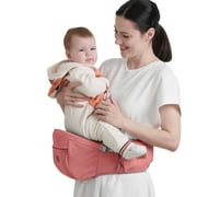 Sunveno Ergonomic Hip Seat Safety Infant Baby Carrier, Pink, One Size