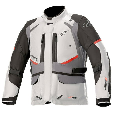 Alpinestars Andes V3 Mens Drystar Motorcycle Jacket Ice Gray/Dark Gray 3XL