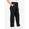 thumbnail image 3 of Woman Within Plus Size Petite Better-Fleece Pull-On Drawstring Sweatpants, 3 of 6