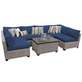 thumbnail image 1 of Hampton 7 Piece Outdoor Wicker Patio Furniture Set 07a, 1 of 7