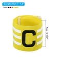 thumbnail image 2 of Captain Armband Adjustable Elastic Soccer Captain's Arm Band, Multicolor, 6 Pack, 2 of 6