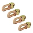 thumbnail image 2 of Riwesomey 4x Control de carga L Track Double Stud Montaje Control de carga Piezas de remolque L Track Double Camper Van Accesorios para vehículos recreativos, 2 of 6