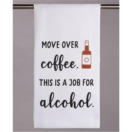 

Peking Handicraft 04TG742WC Move Over Coffee Kitchen Towel - Pack of 4