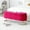Rose Red, variant on Blue Velvet Bench with Storage | Used as Coffee Table or Stool | Smooth Corner Design | Meets Home Decor & Storage Needs