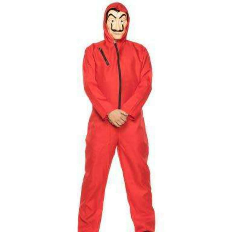 Bank Robber Jumpsuit Red Bank Robber Jumpsuit Red