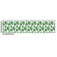 thumbnail image 3 of Ambesonne Philodendron Fabric by the Yard Upholstery, Detailed Drawn Leaves, 1 Yard, Fern Green and White, 3 of 5
