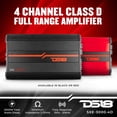 thumbnail image 2 of Amplificador para Auto DS18 SXE-3000.4D de 4 Canales y 3000W, 2 of 7