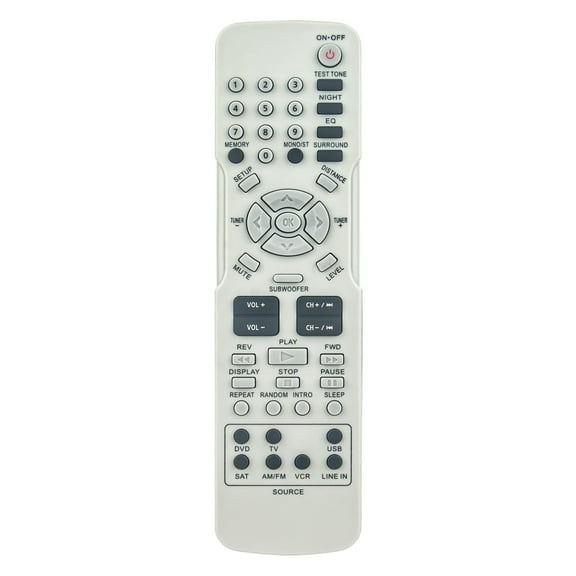 New RCR192AB1 Replace Remote Control compatible with RCA RCR192AB1 Home Theater Remote Control for RT2760 RT2770 RT2870 RT2870A RT2906 RT2910