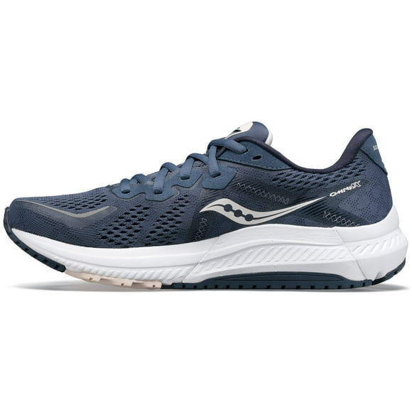 Saucony Women's Omni 20 Hiking Shoe, Indigo/Blush, 7