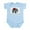 Sky Blue, variant on CafePress - Masi Loves Me Infant Creeper - Baby Light Bodysuit, Size Newborn - 24 Months