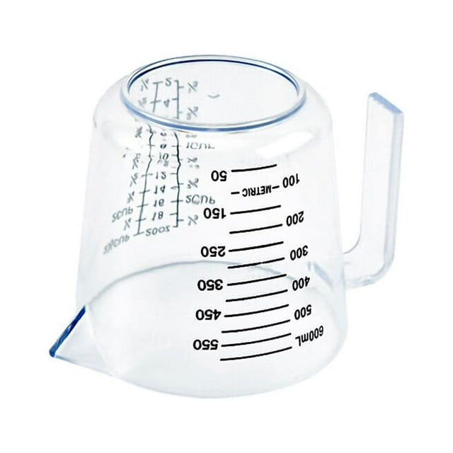 Toystoory Juego de tazas medidoras de 3 uds., taza medidora graduada de plástico, contenedor de líquido, resina epoxi, herramienta de Herramientas y accesorios para hornear