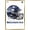 Gold Framed Version, variant on NFL Seattle Seahawks - Drip Helmet 20 Wall Poster with Pushpins, 14.72" x 22.37"