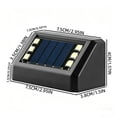 thumbnail image 3 of JHyouerji LED Solar Step Lights Waterproof Outdoor Stair Lights,Outdoor Decor Light for Yard Patio Garden Front Door Pathway Porch, 3 of 9