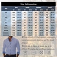 thumbnail image 3 of Iaqnaocc Mens Dress Shirts Long Sleeve Button Up Casual Formal Stretch Wrinkle Free Big and Tall Shirts for Men Dark Blue XL, 3 of 4