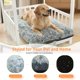 thumbnail image 4 of Cama para perros KISYYO Fijable Deluxe Acogedora para perros grandes de 90 x 60 x 8 cm, color gris, 4 of 6
