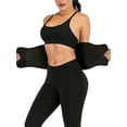 thumbnail image 4 of FANNYC Women Waist Trainer Corset Belts Neoprene Tummy Control Double Compression Sauna Sweat Waist Cincher Trimmer Slimming Body Shaper Belt Sport Girdle Shapewear Up Size To 2XL, 4 of 8