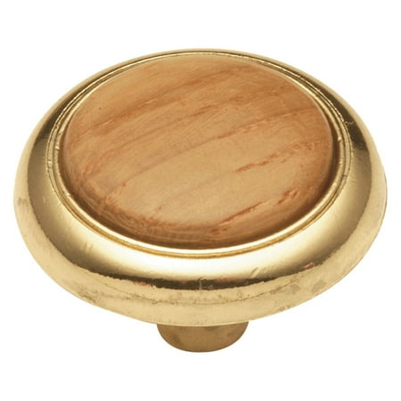 Hickory Hardware Woodgrain Oak Cabinet Knob (Best Hardware For Oak Cabinets)