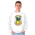 thumbnail image 3 of Bluto St Paddys Down For Shenanigans Men Big & Tall Sweatshirt Brisco Brands 4X, 3 of 5