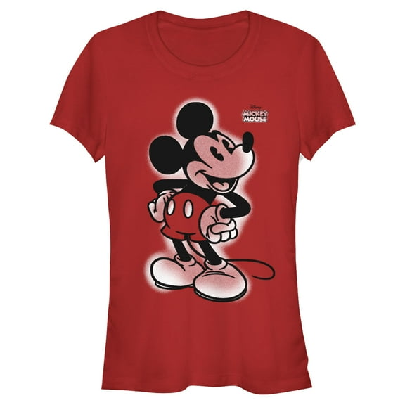Juniors Mickey & Friends Retro Graffiti T Shirt