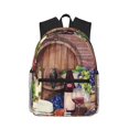 thumbnail image 1 of Easygdp Bottle Glass Red Wine Mochila Casual para Portátil, Mochila para Escuela, Viajes, Negocios, 1 of 5
