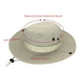 thumbnail image 3 of TODOZO Sun Hat for Men,Cotton Summer Outdoor Sun Protection Wide Brim Bucket Hat Foldable Safari Boonie Hat Bucket Hat for Fishing Hiking Garden Lawn Work Safari Camping Outdoor Outdoor Hiking Fishin, 3 of 3