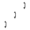thumbnail image 3 of Wweixi Craft Door Handle With Solid Construction Comfortable Grip Easy To Install Black 6024 3Set, 3 of 6