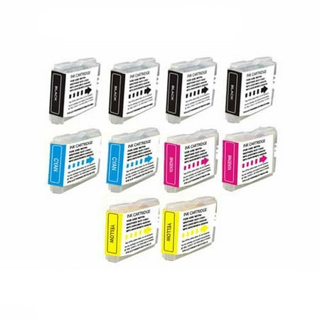 94 C8765wn Inkjet - Universal Inkjet Compatible Multipack for Brother LC51, 10-Pack
