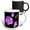 Multicolor, variant on 3drose, Lavender Brown Rose, 11oz Mug
