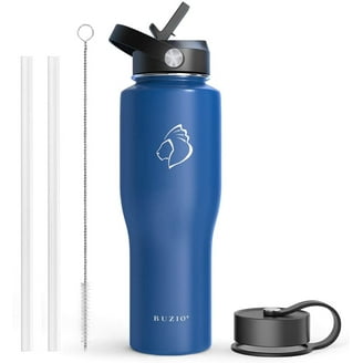 PHK Gobelet Isotherme 1200 Ml Avec Poignée Et Paille - Acier Inoxydable Double Paroi - Froid 30h / Chaud 8h