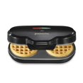 thumbnail image 1 of Proctor Silex Double Mini Waffle Maker Machine with 4&acirc;? Round Non-stick Grids, 2 Individual Breakfast Keto Chaffles and Hashbrowns, Compact, 700 w, 1 of 8