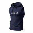 thumbnail image 2 of Kalauyu Sleeveless Hooded Workout Tank Tops for Men Graphic Print Casual Summer Athletic Loungewear Vests Tops, 2 of 5