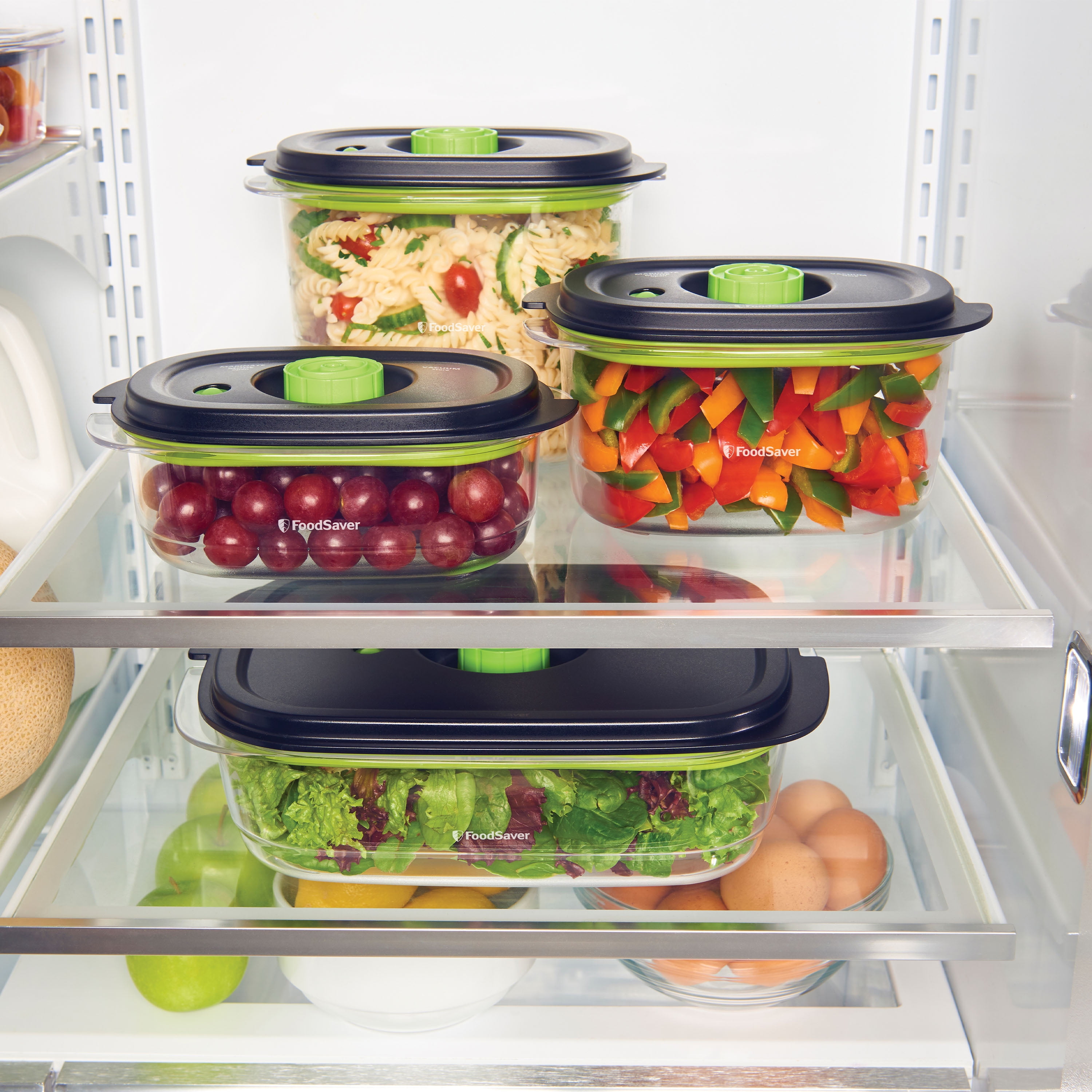 Ensemble pour mariner et conserver FoodSaver - contentants de 709 ml, 1.18 L et 1.89 L