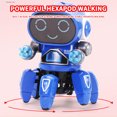 thumbnail image 3 of Iumwxz Six Claw Dancing Robot Toys Lights Music Early Education Gifts Toys Christmas Gifts home decor christmas clearance outdoors indoor, 3 of 3