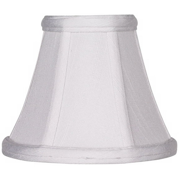 Springcrest Mimi White Fabric Lamp Shade 3x6x5 (Clip-On)