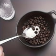 thumbnail image 2 of Stainless Steel Tea Spoons Coffee Stirring Slotted Metal Spoon Set 4 Pc Tableware Easy To Use, 2 of 6