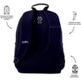 thumbnail image 3 of TOTTO Mochila Escolar Grande para Niña Porta Laptop 14 Repelente a Líquidos | 20 L ACUARELA azul G, 3 of 5