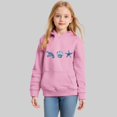thumbnail image 2 of Sweat à Capuche Imprimé pour Enfants Manches Longues Automne Hiver Taille Filles 5-6 Ans, 2 of 4