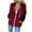 Red, variant on Ohufall Hoodies for Women, Sweatshirt for Women Fashion Women Casual Hooded Slim Zipper Fleece Sweater Coat