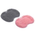 thumbnail image 3 of Ducha Matera de pie Exfoliante Scrubber con ventosas Massager Cuticles Dead Skin Massage Scrub Scrub Pad Baño Elenxs HA047908-02B, 3 of 7
