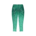 thumbnail image 4 of Seductiva Clothing Today Yoga Pants Women Leggings for Women Floral Print High Waist Pants Knee Length Slim Fit Yoga Cropped Trouser, 4 of 4