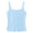 0-Light Blue1321, variant on Lullu Girls Ribbed Stretch Tank Top Casual Solid Basic Slim Sleeveless Shirt, Sizes 7-16