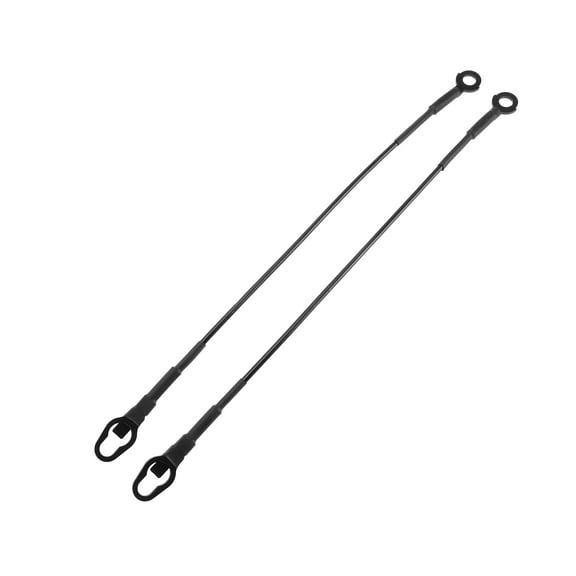 Unique Bargains 1 Pair Tailgate Cables Tail Gate Support Cables for Ford F-150 97-03 for Ford F-250 F-350 99-12 Lift Gate Support Straps Pickup No.3L3Z9943053AA Black