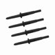 thumbnail image 4 of 4Pcs 4mm Banana Socket Probe Pins with Insulated Wire for Electrical Testing, Black, 4 of 5