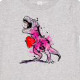 thumbnail image 4 of Inktastic Valentine's Day Graffiti T-Rex with Heart Shaped Candy Box Boys or Girls Baby T-Shirt, 4 of 5